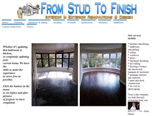 Tablet Screenshot of fromstudtofinish.com